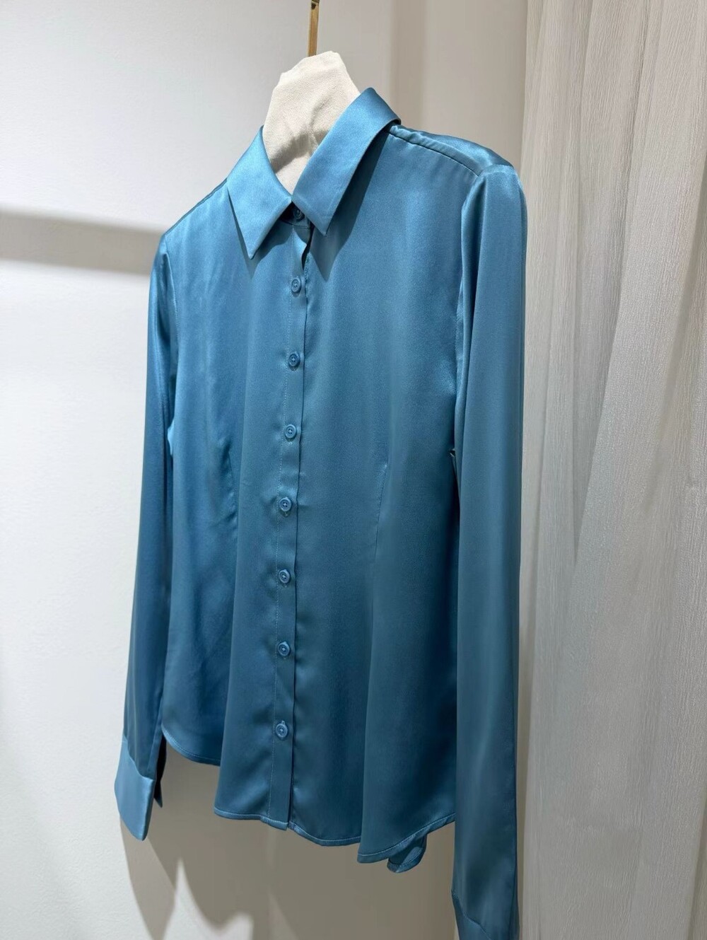 Reformation Raya Silk Button-Up Shirt - Picture 12 of 12
